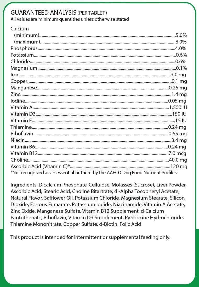Healthy Breeds Chinook Multi-Tabs Plus Comprimidos Masticables 180 unidades