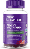 New Chapter Multivitamínico Mujer Gomitas - 59% Menos Azúcar, con Vitamina C, D3 y Zinc, 75 unidades