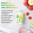 Fisetina Liposomal 1200mg - 120 Cápsulas