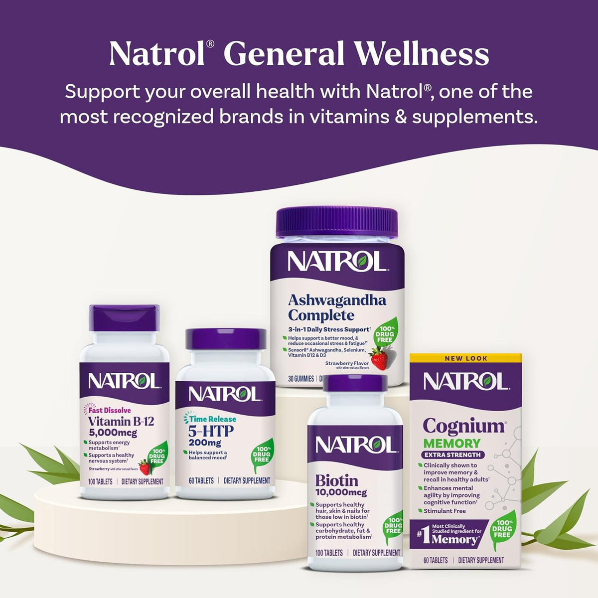Natrol Vitamina B12 5000 mcg Comprimidos de – La formación normal de glóbulos rojos – Image 7