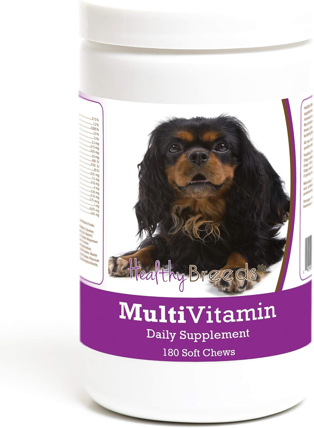 Healthy Breeds English Toy Spaniel Multivitamin Soft Chew para Perros 180 Unidades