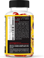 70 Gominolas de Biotina 6000mcg, Colágeno, Silicona, PABA y Multivitaminas para Cabello, Piel y Uñas - Youth & Tonic