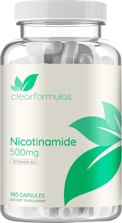 Vitamina B3 Nicotinamida 500 mg - Forma de – Metabolismo energético normal: la niacina contribuye al metabolismo – Image 1
