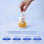 Omega 3 Fish Oil for Dogs 120 Tablets - Skin, Coat & Joint Support