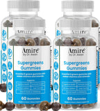 Amire by Dr. Awan Super Greens Gummies, 120 Gominolas (60 Días)