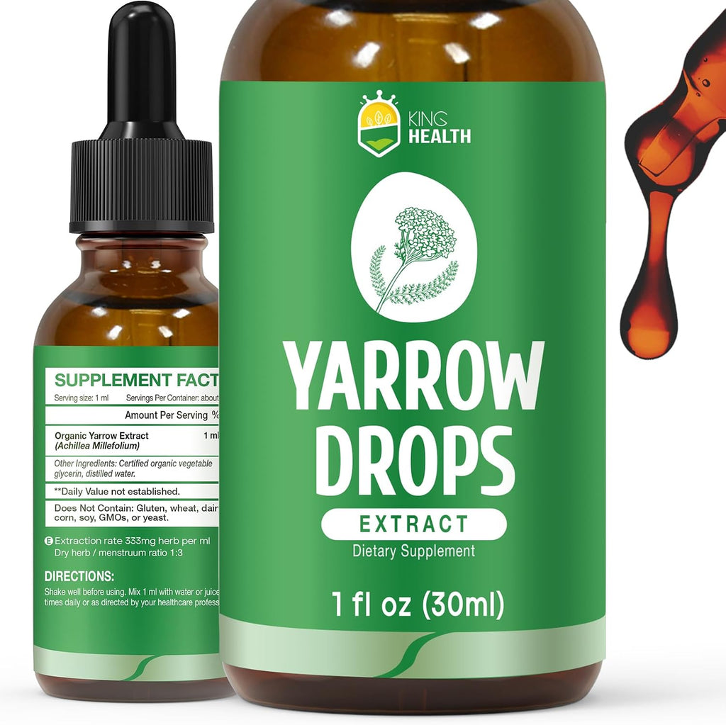 Tintura de Milenrama Orgánica - Extracto Líquido Sin Alcohol para Mujeres - 30 ml