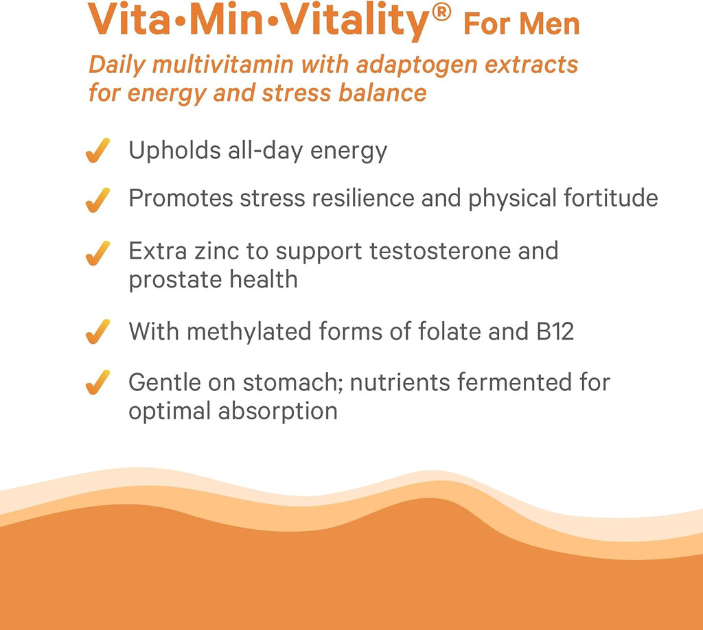 Vita·Min·Vitality Multivitamínico Natural para Hombres (60 Comprimidos)