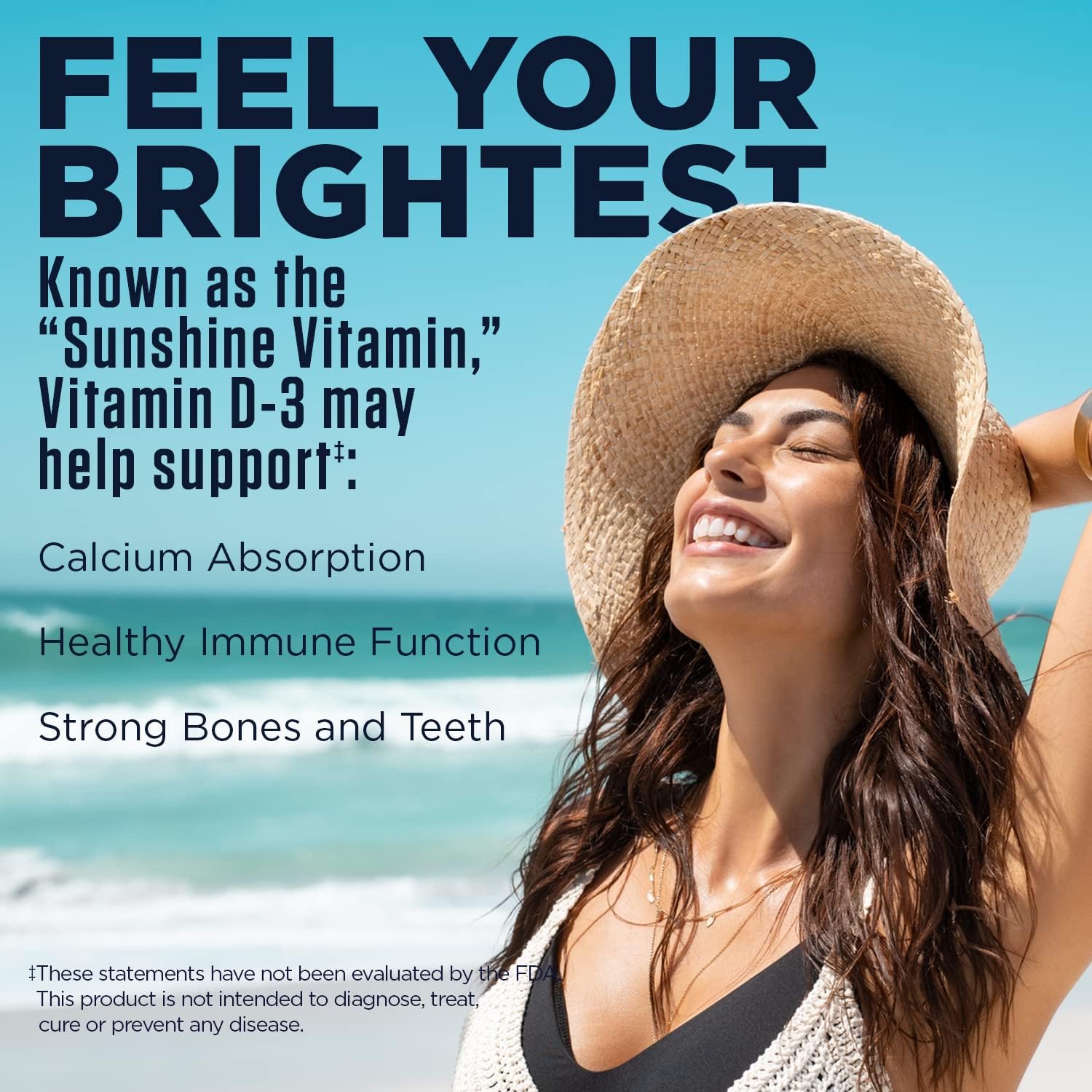 KAL Vitamina D3 5000 UI 125 mcg - 60 Comprimidos ActivTab