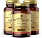 Solgar Metilcobalamina (Vitamina B12) 5000 mcg, 60 Nuggets (Pack de 3) - Sabor Cereza - Vegano, Sin Gluten
