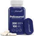 LongLifeNutri Policosanol 100mg - 200 Cápsulas Vegetarianas