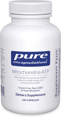 Pure Encapsulations Mitochondria-ATP - Apoyo Mitocondrial - Producción de ATP* - con Vitamina C, Vitamina E y Tiamina - Apoyo Antioxidante - 120 Cápsulas