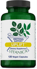 Vitanica Uplift: Emotional and Mood Support – 120 Vegan Capsules