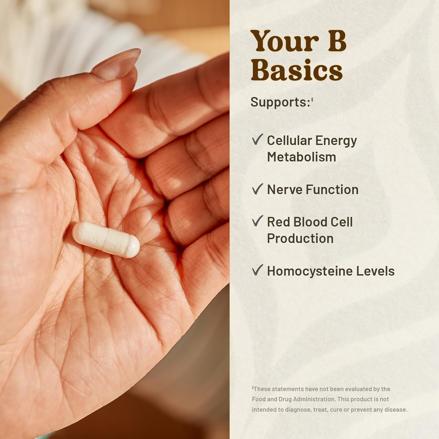 Suplemento de vitamina B-6, B-12 y ácido fólico de KAL, salud cardíaca, energía y apoyo para los glóbulos rojos*, con vitamina B12 metilcobalamina y folato, sabor natural a bayas, 60 porciones, 60 microtabletas ActivMelt
