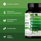 Emerald Labs HashiMune Health - Complemento Vegano para Tiroides e Inmunidad con Selenio e Inositol - 60 Cápsulas Vegetales