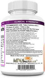 MINANATURALS VARICOSOLVE Suplemento Natural para las Venas de las Piernas - 60 Cápsulas