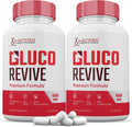 Gluco Revive 688mg – Suplemento de Hierbas y Vitaminas, 120 Cápsulas (2 Envases)