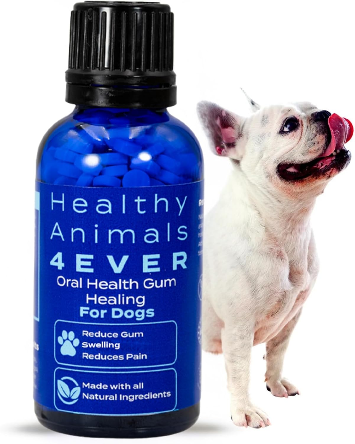 HealthyAnimals4Ever - Suplemento de Salud Bucal para Perros - 300 Comprimidos