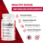 IDEAL PERFORMANCE Glucofort Suplemento de Apoyo (2 Paquetes)
