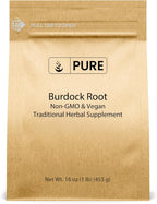 PURE ORIGINAL INGREDIENTS Extracto de Raíz de Bardana (8 oz) - Verificado en Laboratorio, No-GMO