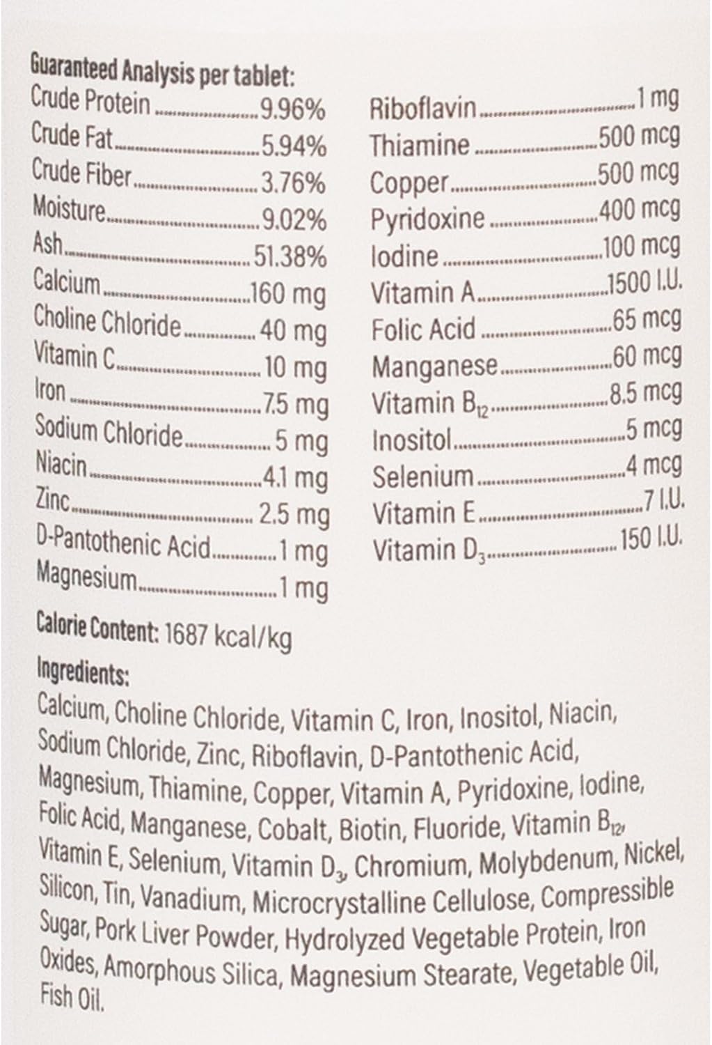 Doc Roy’s Daily Care Multivitamínico para Perros, 180 Comprimidos Masticables con 34 Vitaminas y Minerales Esenciales