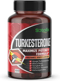 Ultra Turkesterone Ajuga Turkestanica Estandarizado 20% con Maca, Tribulus y Adaptógenos - 150 Cápsulas