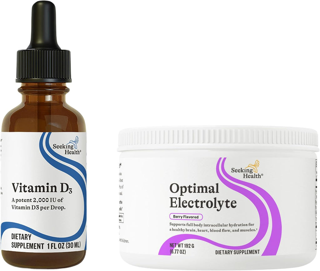Seeking Health Vitamin D3 Drops - 2000 IU por gota, 900 dosis