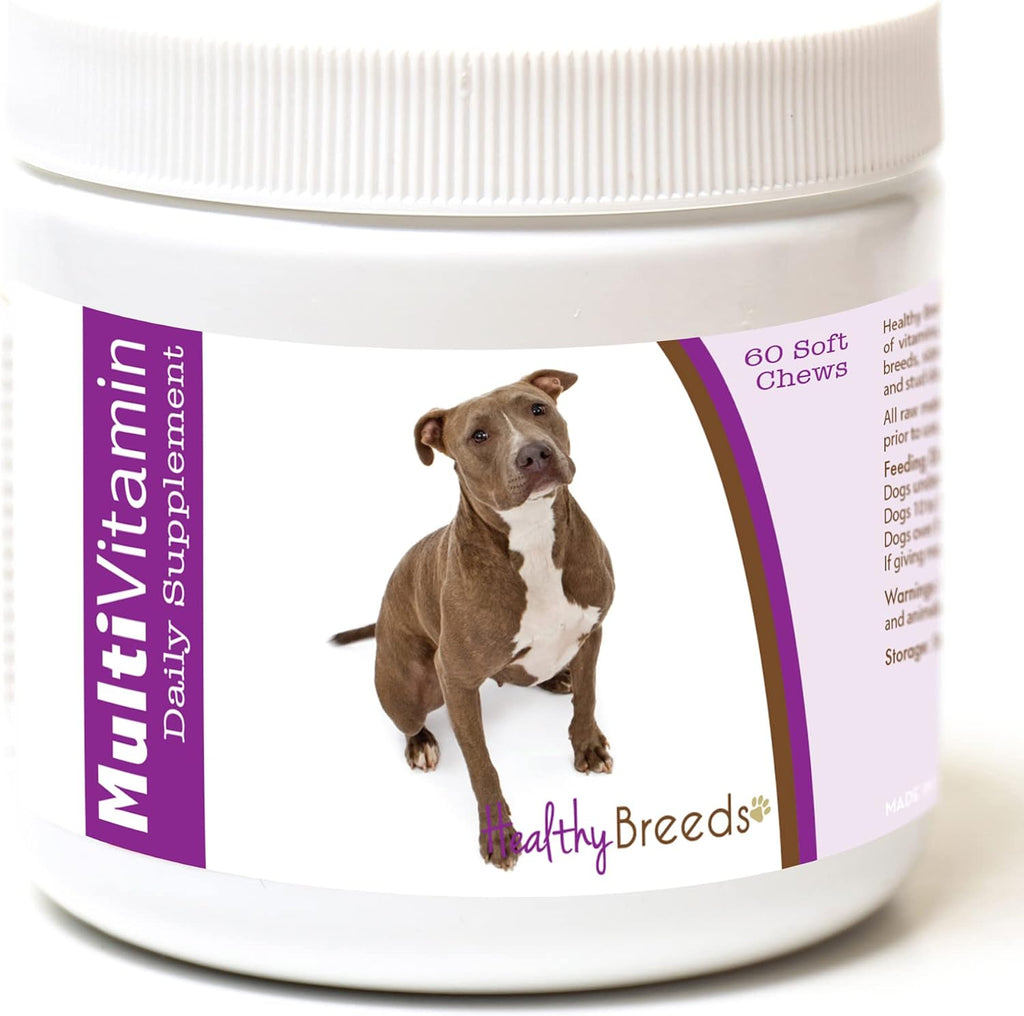 Healthy Breeds Boerboel Multivitamínico para Perros – Comprimidos Masticables 60 uds