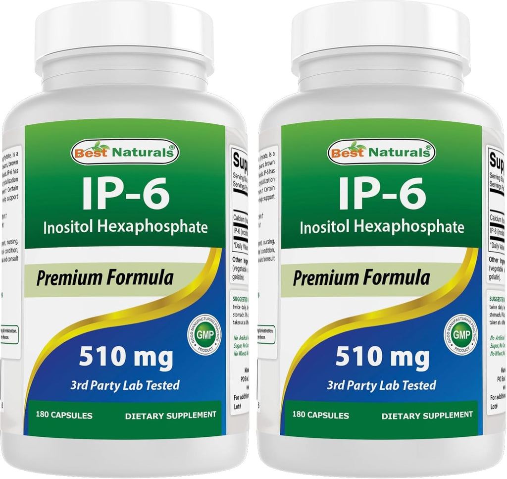 Best Naturals IP-6 510 mg 180 Cápsulas