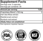 Irish Sea Moss Advanced Cápsulas 1500mg - Doctor Morse's