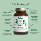 PURE SYNERGY Cell Protector | Suplemento para la Salud Celular | Apoyo Inmunitario y Desintoxicación con Selenio y Verduras Crucíferas Orgánicas (120 Cápsulas)