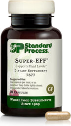 Standard Process Super-EFF - Complemento alimenticio para niveles saludables de líquidos - 90 cápsulas