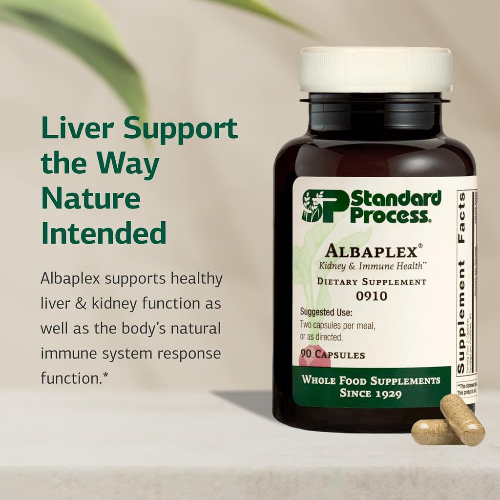 Standard Process Albaplex - Complemento para hígado e inmunidad - 90 cápsulas