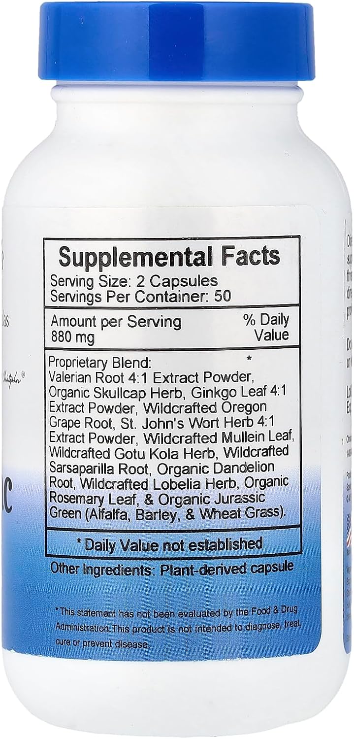 Christopher's Original Formulas MindTrac Formula - Natural Mood and Memory Support, 100 Capsules