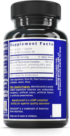 QNL Quantum Delta Tocotrienol - Complejo de Vitamina E con Tocotrienoles, 60 Cápsulas Vegetales
