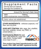 MAAC10 NMN Supplement 1000mg Pure NMN Nicotinamide Mononucleotide.