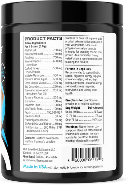 LifeStages Pet Nutrition Stage 3 Fórmula – Cúrcuma: Esta especia posee propiedades antioxidantes que ayudan a – Image 2