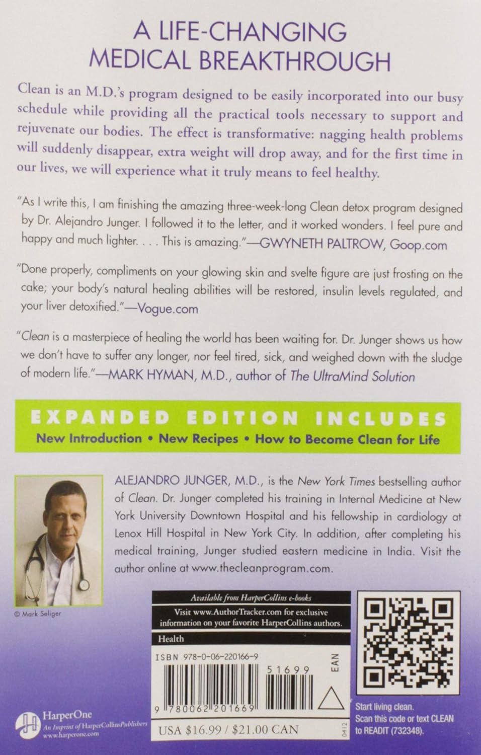 Clean -- Expanded Edition: The Revolutionary Program To Restore The Body's Natural Ability To Heal Itself