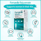 Femarelle Rejuvenate – Complemento para perimenopausia con DT56a y linaza – 56 cápsulas