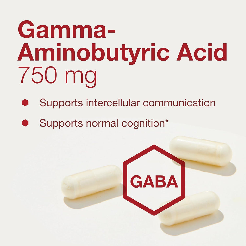 PROTOCOL FOR LIFE BALANCE GABA 750 mg - 120 Cápsulas Vegetales