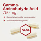 PROTOCOL FOR LIFE BALANCE GABA 750 mg - 120 Cápsulas Vegetales
