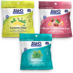 ZAND Immunity Variety 3 Pack - Pastillas de Zinc, Echinacea y Mentol para la Garganta