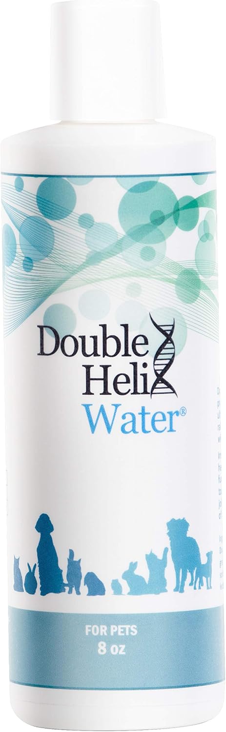 Double Helix Water para Mascotas - Suplemento Líquido para Perros y Gatos - 237 ml