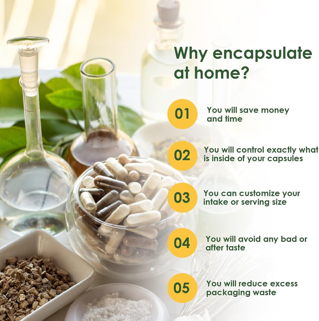 Capsuline Cápsulas Veganas Vacías Tamaño 00 - 5000 uds