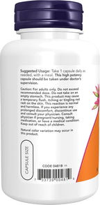 NOW Foods Niacina (Vitamina B-3) 500 mg, 100 Cápsulas