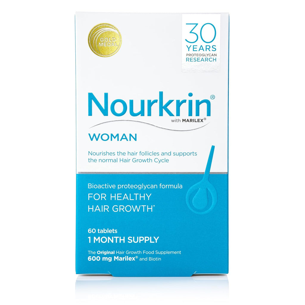Nourkrin Woman para el Crecimiento Saludable del Cabello - 60 Comprimidos