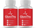 Gluco Tru Advance New Formula Supplement - Pack de 2 (60 Días)