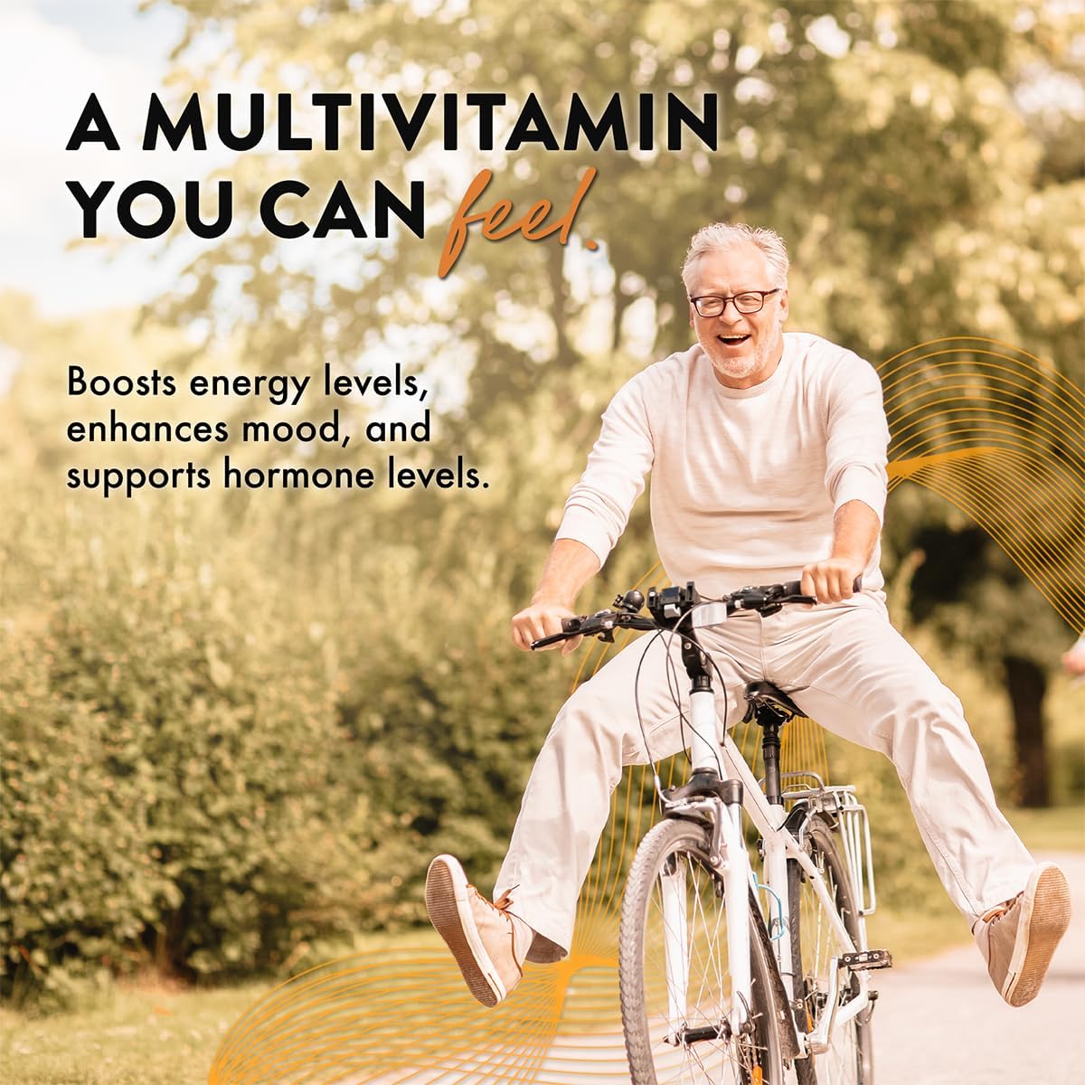 Mt. Angel Vitamins - Multivitamínico Diario para Hombres 50+ con Hierro, Calcio y KSM-66 Ashwaganda, 60 Cápsulas