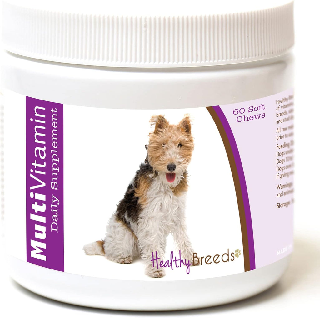 Healthy Breeds Wire Fox Terrier Multivitamínico en Masticables Blandos 60 Unidades