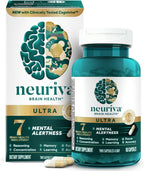 Neuriva Ultra - Complemento para la Memoria y Concentración con Fosfatidilserina, Cognivive, Neurofactor, Ácido Fólico, Vitamina B12 y B6, 60 Cápsulas