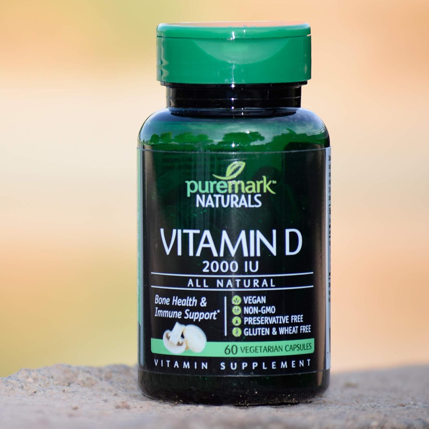 Puremark Vitamina D3 2000 IU - 60 Cápsulas Veganas